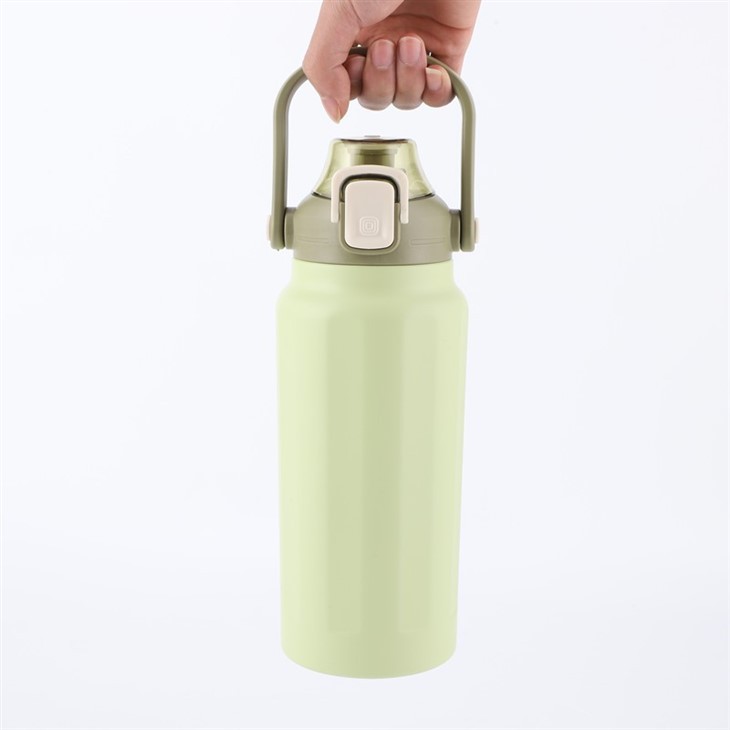 1200ml Stainless Steel Water Bottle Vacuum Flask With Leak Proof Lid