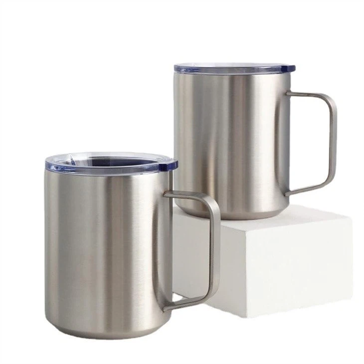360ml Steel With Handle Tumblers Coffee Mug