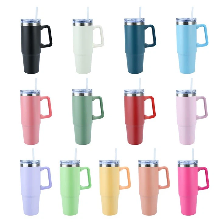 Coffee Mug With Handle 35oz Insulated Coffee Cup With Leak Proof Lid