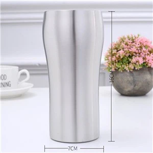 430ml Doublw Wall Cups Waist Shaped